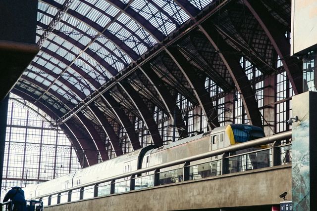 From grand arches to gleaming domes... · Antwerpen-Centraal railway station