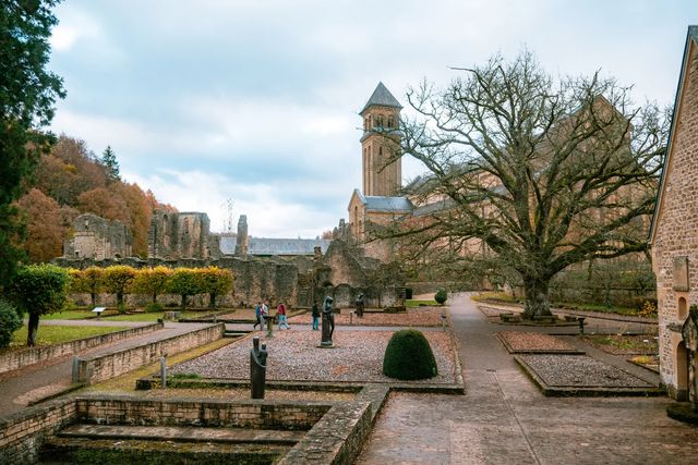 A walk through the silent stones and centuries-old beauty of Orval.