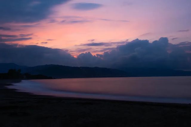 Silky sunset.