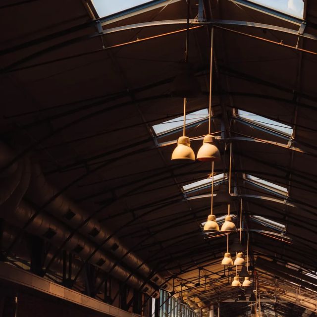 Rustic warehouse.