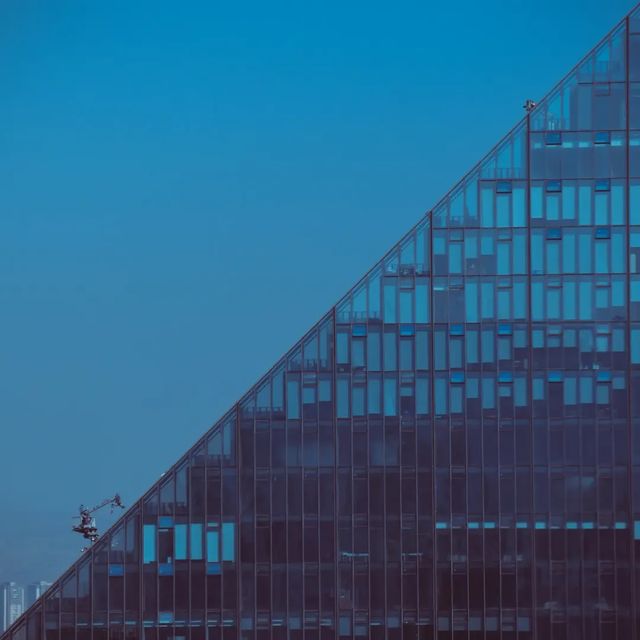The glass cage.