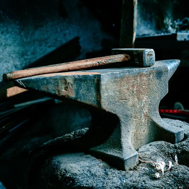 Anvil's song, hammer's dance.